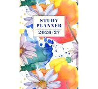Study Planner 2026/2027: Agenda Settimanale per Studenti e Universitari da Settembre 2026 ad Agosto 2027 | Orario Lezioni, Esami, Obiettivi e Registro Voti | Formato 6x9 Pollici