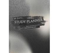 Study Planner. 90 Days worth of pages for your studies! Minimalistic & Trendy design.