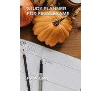 Study Planner for Final Exams - Compact 6x9, 150 Pages