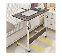Study Workstation Height-Adjustable It Can Be Used in The Bedroom Living Room Balcony Bed Nursing (Color : Green) (Black)