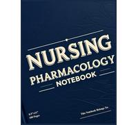 Studying Notbook of Nursing Pharmacology: 100 Blank Medication Templets for Nursing Students and Professionals and Note Guide to Document and Organize Drug Information