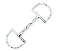 Stübben 2251 Filetto a D Easy Control Spezzato in Tre - 14,5 cm - 14 mm - Edelstahl