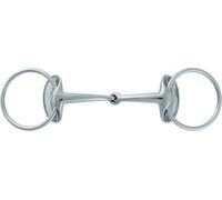 Stübben Silver Wings Loose Ring Bit 2464 - Single Jointed, 14 mm - 12,5 cm