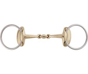 Stübben STEELtec Golden Wings Filetto Snodato Due Volte in Rame Dolce - 12,5 cm