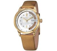 Stührling Orologio al quarzo da donna Original Winchester con quadrante analogico bianco e cinturino in pelle beige 946L. 03