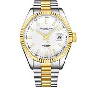 Stuhrling 3935 6 Symphony Quarzo Data Bicolore Acciaio Inox Orologio da Uomo