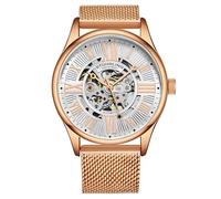 Stührling Orologio automatico da uomo Original con bracciale in maglia di acciaio inossidabile