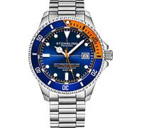 Stuhrling 883H 01 Depthmaster Swiss Automatico Diver Acciaio da Uomo Orologio