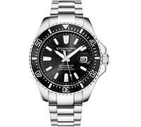 Stührling Orologio subacqueo da uomo Original - Movimento al quarzo, quadrante analogico, corona a vite, impermeabile fino a 100 m - Della collezione Depthmaster Pro Sport