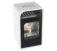 Stufa a Bioetanolo Fiammetta Junior Ventilata 28mq Bruciatore 1,5 l P 3kW/H BIAN