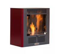 STUFA A BIOETANOLO TECNO AIR SYSTEM "MINI RUBY" BORDEAUX 2,3 KW