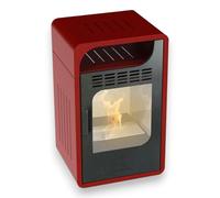 Stufa a bioetanolo ventilata compatta adatta ad ambienti piccoli con funzione riscaldante per mezze stagioni e bruciatore certificato