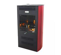 STUFA A BIOETANOLO VENTILATA TECNO AIR SYSTEM "RUBY ELEGANCE" BORDEAUX 3 KW