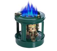Stufa a cherosene portatile - Riscaldatore da campeggio interno ed esterno con bruciatore in cotone, griglia compatta | Fonte di calore affidabile per backpacker, escursioni, barbecue,