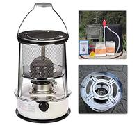 Stufa a cherosene portatile senza fumo, efficiente 2 in 1, riscaldatore a paraffina per riscaldamento invernale, potenza di fuoco regolabile, ideale per tende e riscaldamento a cherosene