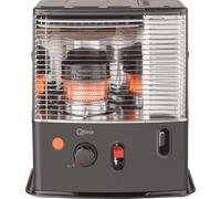 Stufa a Combustibile Liquido 2,4 kW con Accensione Spark Nero Qlima R4224STC-2