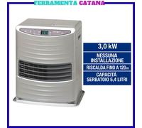 stufa a combustibile liquido elettrica a basso consumo ZIBRO stufetta portatile [EEK: A]