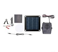 Stufa a energia solare per pollame e recinti per piccoli animali, 26 x 20 cm, in PET, resistente alle intemperie, con protezione contro il surriscaldamento (ventola di riscaldamento da 20 W)