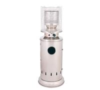 Stufa A Fungo Da Esterno A Gas Cilindrica Fire Circle Acciaio Inox