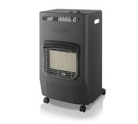 Stufa a Gas a Fiamma Blu Haeger Ultra Warm 4200W Butano Propano Nera