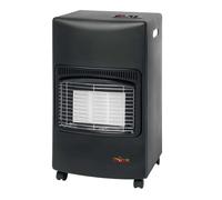Teporus Stufa a Gas Bombola Infrarossi Portatile GPL Potenza 4.2 kW con vano Bombola colore Nero - KF-003C