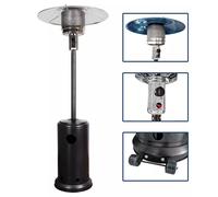 STUFA A GAS DA ESTERNO TERMOPATIO A FUNGO TERMOSTUFA DA ESTERNO C LINE NERO