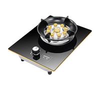 Stufa a gas di temporizzazione casa, fornello a gas in vetro temperato, Timer da 60 min, Cucina domestica Ristorante Commerciale Campeggio Stufa a gas,Gas naturale