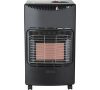 Stufa a Bombola Gas GPL Infrarossi Portatile QLIMA 4200 Watt Riscaldatore 54 mq