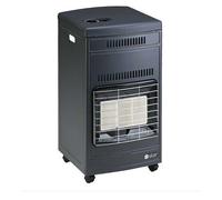 STUFA INFRAROSSI A GAS GPL VENTILATA 4200W GRIGIA misure cm.40,5x44,5x77h. ...