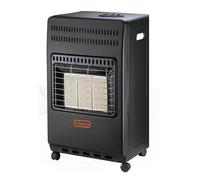 Stufa a gas gpl ad infrarossi 4.2 Kw Vinco 71406 nero opaco [EEK: A]