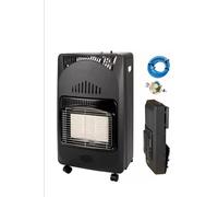 Stufa a Gas GPL infrarossi Pieghevole Amc + Regolatore di pressione 15 kg. [EEK: A++]