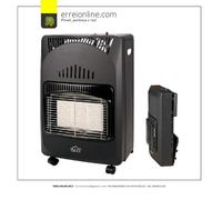 GH03N STUFA A GAS GPL CON SISTEMA PIEGHEVOLE E VANO PORTA BOMBOLA DA 15KG 4200 W