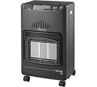 Stufa A Gas GPL Infrarossi Niklas NOVA SLIM 4200 Watt A 3 Elementi 42x37xh74 Cm