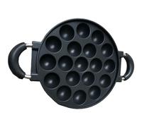 Stufa a Gas Lega di Alluminio Takoyaki Padella 19 Fori con Design Riscaldamento