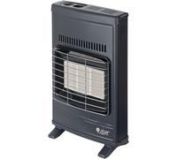 Sicar Eco 40 Stufa Infrarossi 4200 W A Metano In Lamiera Grigia