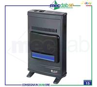 SICAR ECO 45 Stufa a Gas Metano Blue Flame ad infrarossi a Parete Pavimento [EEK: A+++]