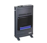 STUFA GAS METANO FIAMMA BLU A PARETE ECO 45 SICAR GRIGIA 4100 WATT RISCALDAMENTO