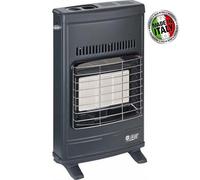 Sicar Eco 40 Stufa Infrarossi 4200 W A Metano In Lamiera Grigia