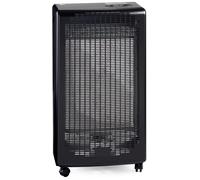 Stufa a gas mobile a fiamma blu bartolini 4200 w nera