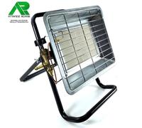 Stufa A Gas Pieghevole GPL Per Esterni 3500W Con Pannello Infrarossi Vinco 71409