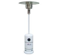 TERMOPATIO STUFA A GAS FUNGO PER ESTENO INTERNO 13 KW 25 MQ BTU 44000 BIANCO