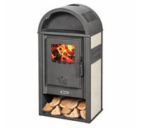 STUFA A LEGNA 8 kW VIENNA BEIGE - CALORE ELEGANTE E PRESTAZIONI ELEVATE