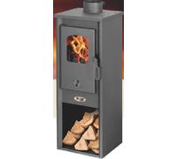 505584 STUFA LEGNA 5.3 KW BERNA LUX ANTRACITE