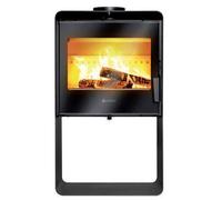 Stufa a legna Caminetti Montegrappa ELODIE 8kW in acciaio a convezione naturale