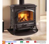 Stufa a Legna Caminetto Termostufa NORDICA Ghisa ISOTTA 15 Kw Riscaldamento Casa [EEK: A]