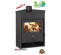 Stufa a Legna Camino Angolo Prity AM D 12.5KW. ECO PLANET