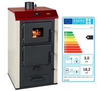Stufa a legna Con caldaia interna Prity NS 20 - 3 +18.2 kW [EEK: A]