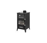 Stufa A Legna Con Forno Marzia Nera 15,3 Kw L45xp48,5xh91,5