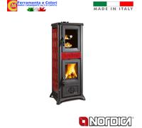 Stufa a Legna Con Forno NORDICA 7.3 kw GEMMA 5 Riscaldamento Casa Termoventilata [EEK: A]