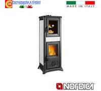 Stufa a Legna Con Forno NORDICA 7.3 kw GEMMA 5 Riscaldamento Casa Termoventilata [EEK: A]